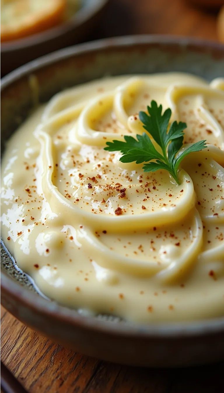 Rich and creamy Alfredo sauce made from scratch with butter, heavy cream, and Parmesan cheese.